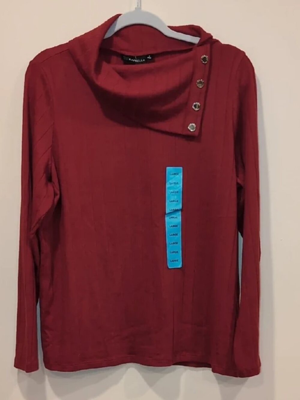 Rafaella Long Sleeve Top NWT Women's Large